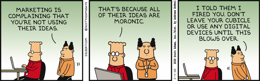 Dilbert Cartoon